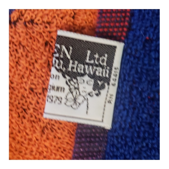 Maiden LTD 1979 Honolulu Hawaii Vintage Beach Towel - Picture 3 of 6